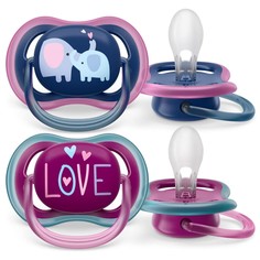 Пустышка Philips Avent Ultra Air SCF349/22, 18+ мес, 2 шт