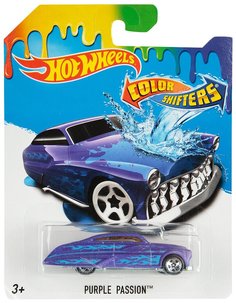 Машинка Hot Wheels меняющая цвет, BHR52, 1 шт.