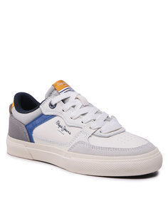 Кроссовки Pepe Jeans Kenton Master Boy PBS30529, белый, 34