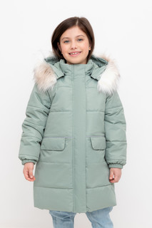 Пальто детское CROCKID 2G LJKT 043 3, зеленый, 116