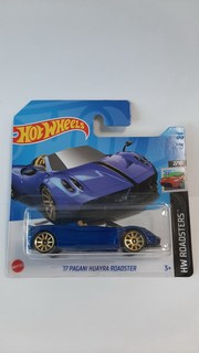 Машинка коллекционная Hot Wheels 17 PAGANI HUAYRA ROADSTER 5785/N3758/C4982/N2799/29 Mattel