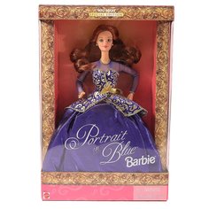 Барби Коллекционная Portrait in Blue Wal-Mart Специальное издание 1997 Barbie