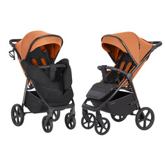 Прогулочная коляска Carrello Bravo Plus CRL-5515 2024 Tango Orange