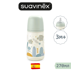 Детская бутылочка Suavinex Dreams 270 мл с физиологической соской 3м+