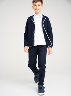 Кардиган детский PlayToday 22317113, темно-синий, 170