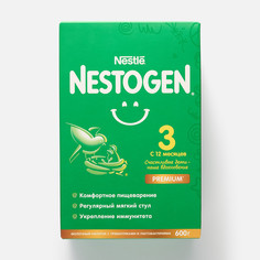 Молочко детское Nestogen 3 с пребиотиками и лактобактериями, с 12 месяцев, 600 г