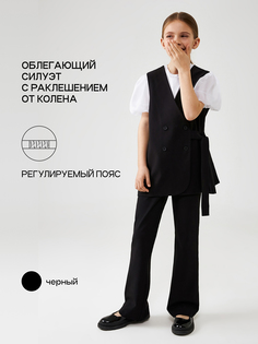 Брюки детские Acoola 20210160447, черный, 134