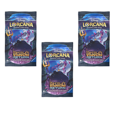 Настольная игра Disney Lorcana TCG 3 бустера Ursulas Return английский