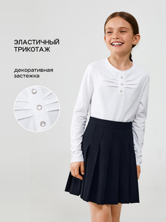 Лонгслив детский Acoola 20240150008, белый, 146