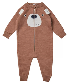 Комбинезон для мальчика Linas baby коричневый р 74