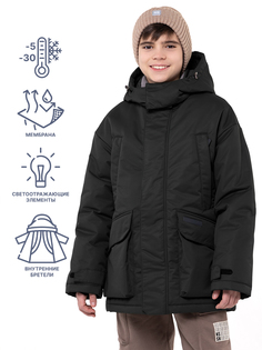 Куртка детская NIKASTYLE 4з3924, черный, 140
