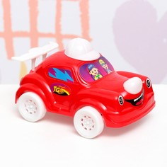 Машинка игрушечная UzToy Мультяшка пластмассовая 13 х 7 х 7 см микс