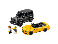 Конструктор LEGO Speed Champions Mercedes-AMG G63 и Mercedes-AMG SL 63, 808 деталей, 76924