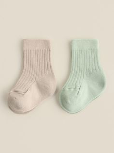 Носки детские SL Home 2 пары, 6-8 см, оливковый