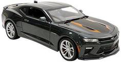 игрушечная машинка Maisto темно серая - Chevrolet Camaro 2017г издание 50 лет 1:18