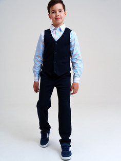 Костюм классический PlayToday 22417095, темно-синий, 152