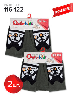 Колготки детские Conte Kids TIP-TOP 17С-60СП, хаки, 116-122