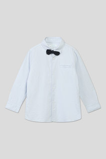 Рубашка детская Mayoral 4108, голубой, 7 лет
