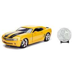Машинка Jada Toys 1:24 Transformers W/Collectible 2006 Chevrolet Camaro Concept-Bumblebee