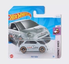 Машинка базовой коллекции Hot Wheels FIAT 500e серая 5785HTC18