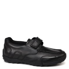 Полуботинки детские GEOX JR W SNAKE MOCASSINO, черный, 32