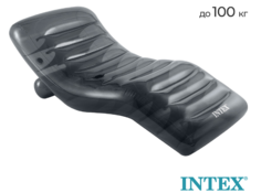 Кресло-шезлонг для плавания Intex Cool Grey Lounge 99 х 191 см