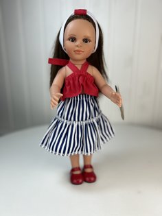 Кукла Lamagik Нина, брюнетка, в юбке и топике, 33 см, арт 3303К36 Tu Ki Tu