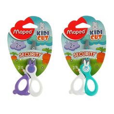 Ножницы детские 12 см, Kidi Cut, лезвия из стекловолокна, с европодвесом, микс Maped