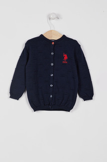 Кардиган детский US Polo Assn G085SZ0TH0USB1001_VR033, темно-синий, 74
