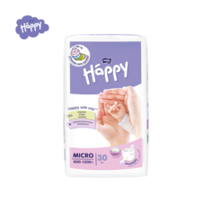 Подгузники Bella Happy микро 600-1200г №30