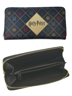 Кошелек детский StarFriend на молнии Гарри Поттер Хогвартс Harry Potter Hogwarts черный