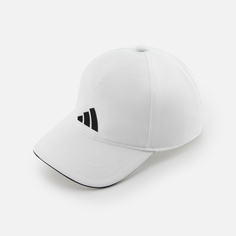 Бейсболка детская Adidas Aeroready Training Running Baseball Cap HT2031 белая, р. 51-53