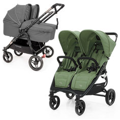 Коляска для двойни 2в1 Valco Baby Snap Duo, цвет Forest / Dove Grey