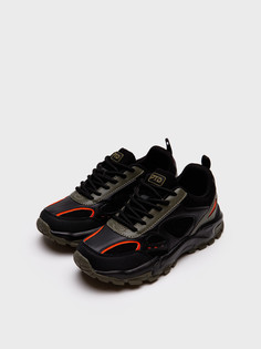 Кроссовки PlayToday Tween 32411902, черный, хаки, оранжевый, 33