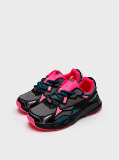 Кроссовки PlayToday Tween 32421901, черный, серый, фуксия, 36