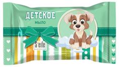 Туалетное мыло твердое КМЗ Детское натуральное 100 г Каменский Маслозавод