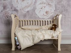 Одеяло детское Prinz and Prinzessin пуховое Baby Organic всесезонное 70х100 Бежевый