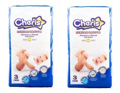 Детcкие подгузники Cheris Нежная забота, M 3, 6-11 кг, 11 шт, 2 уп