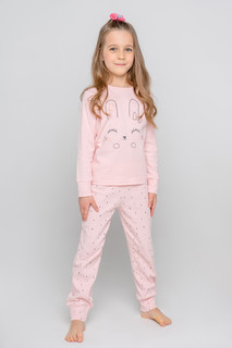Пижама детская CROCKID К 1044, розовый, 104, 1 шт