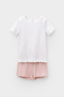 Пижама детская CROCKID М 3488-1, М 3056_SH, белый шоколад, 116