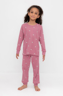 Пижама детская CROCKID К 1044, розовый, 98, 1 шт