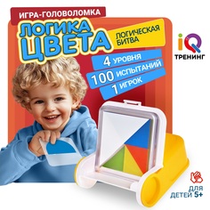 Настольная игра для детей 1TOY, 665737, 5-6 лет развивающая в дорогу логическая IQ Тренинг