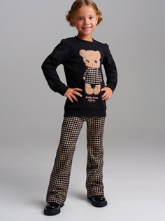 Брюки детские PlayToday 32422151, разноцветный, 104