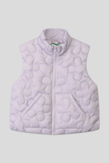 Жилет детский Benetton 2W36CN04H, сиреневый, EL