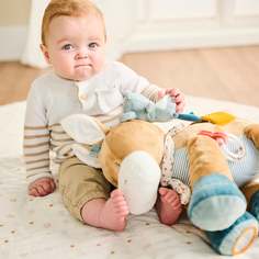 Игрушка мягкая Nattou Soft toy FELIX & LEO Activity Ослик 595285 (167878)