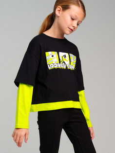 Лонгслив детский PlayToday 32441040, разноцветный, 158