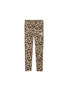 Леггинсы Puma Ess+Animal Aop Leggings G, леопардовый, 152
