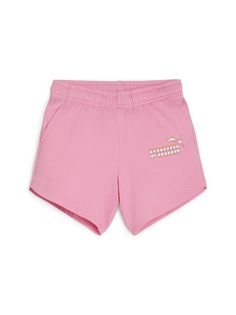 Шорты Puma Ess+Summer Camp Shorts Tr, розовый, 110