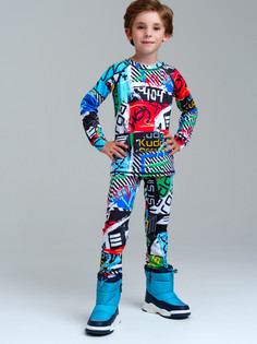 Термобелье детское комплект PlayToday 32412260, разноцветный, 104