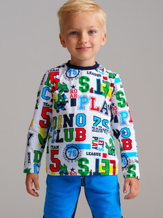 Лонгслив детский PlayToday 32412023, разноцветный, 110